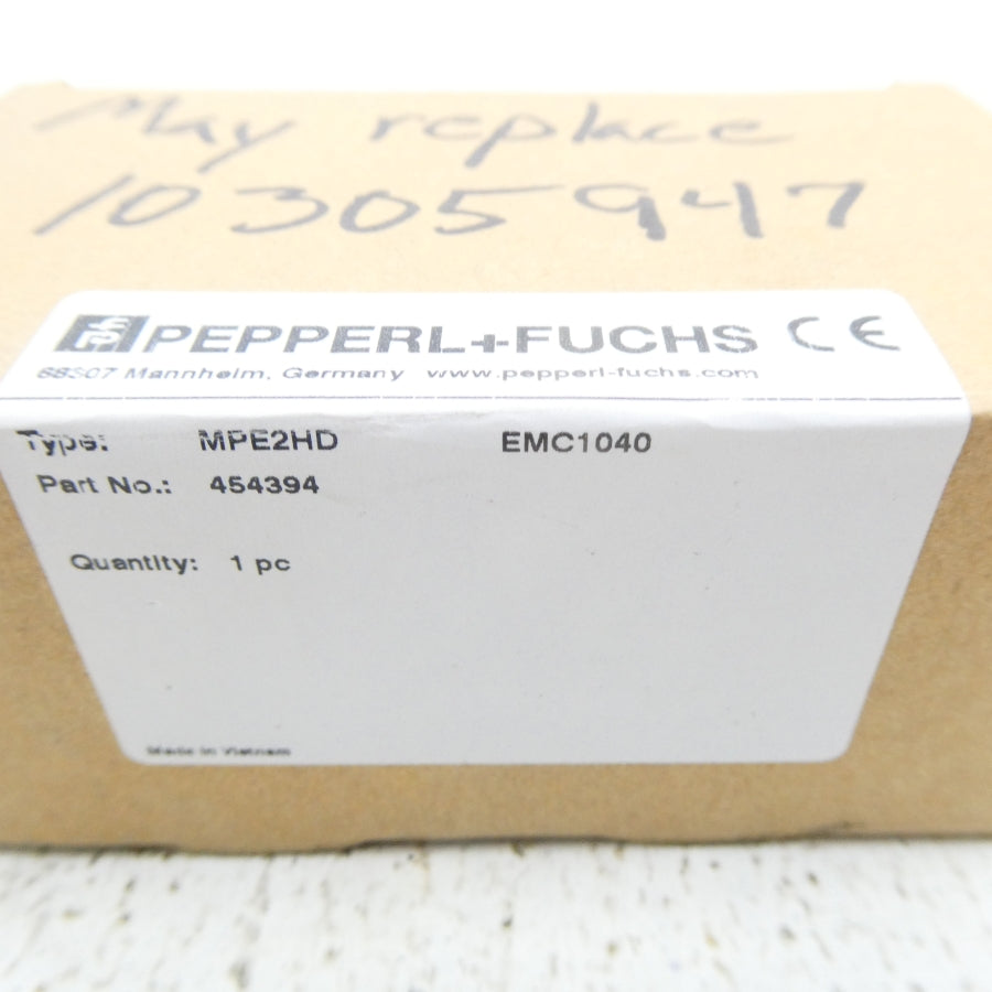 PEPPERL+FUCHS MPE2HD 454394 NSFS