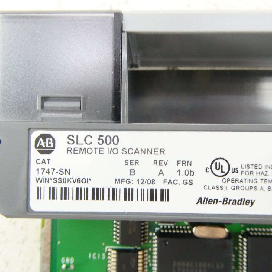 ALLEN BRADLEY 1747-SN SER. B F/W 1.0B REV. A NSMP