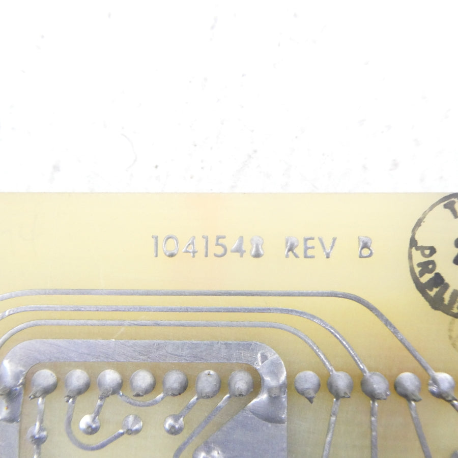 CONTROL BOARD 1041548 REV. B NSNP