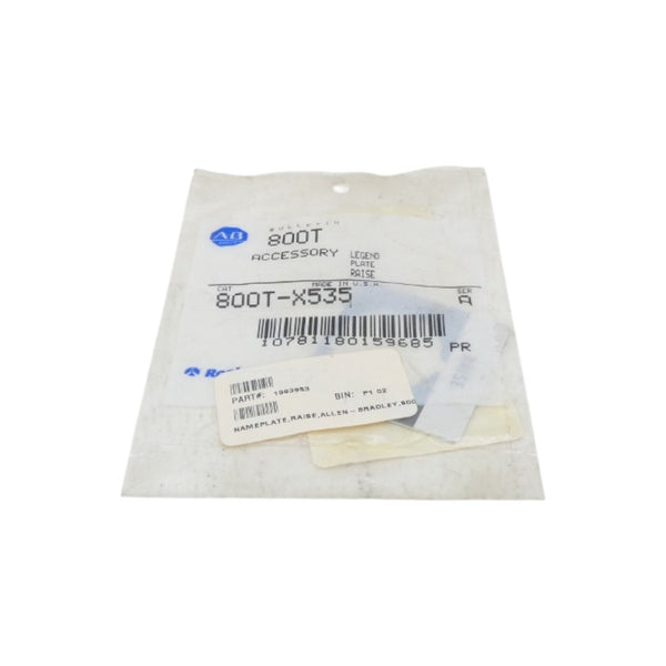 ALLEN BRADLEY 800T-X535 SER. A NSMP