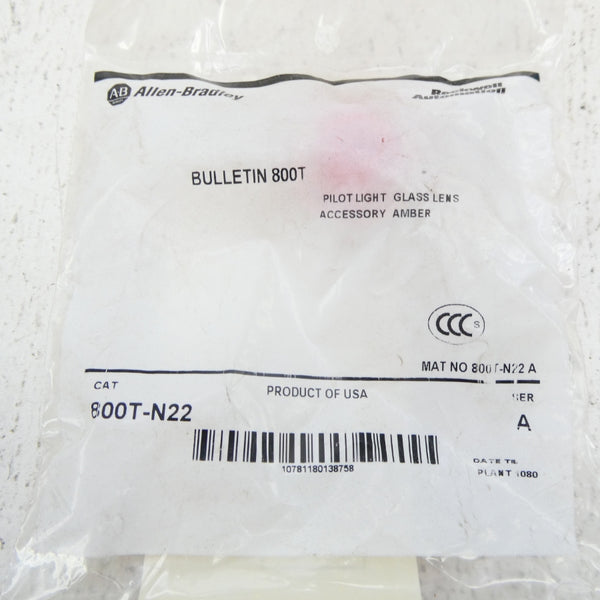 ALLEN BRADLEY 800T-N22 SER. A NSMP