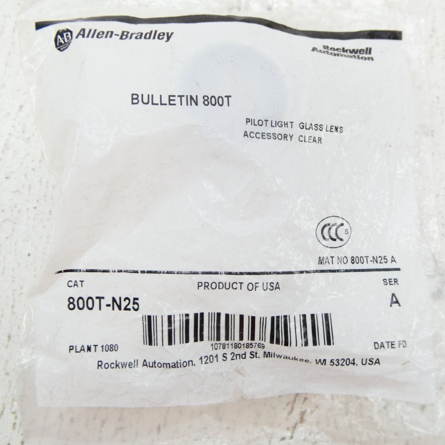 ALLEN BRADLEY 800T-N25 SER. A NSMP