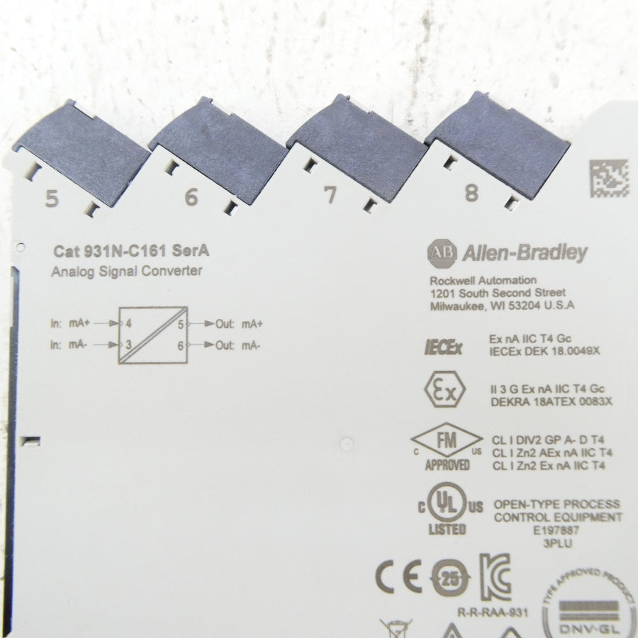 ALLEN BRADLEY 931N-C161 SER. A NSNP