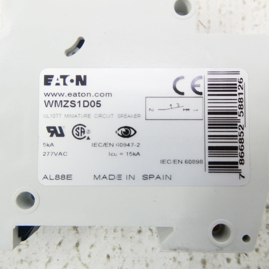EATON WMZS1D05 277VAC 5A NSMP