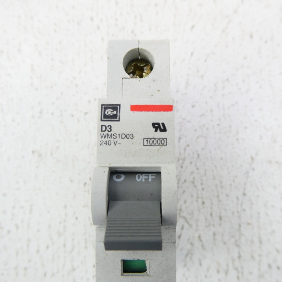 CUTLER HAMMER WMS1D03 240V 3A NSNP