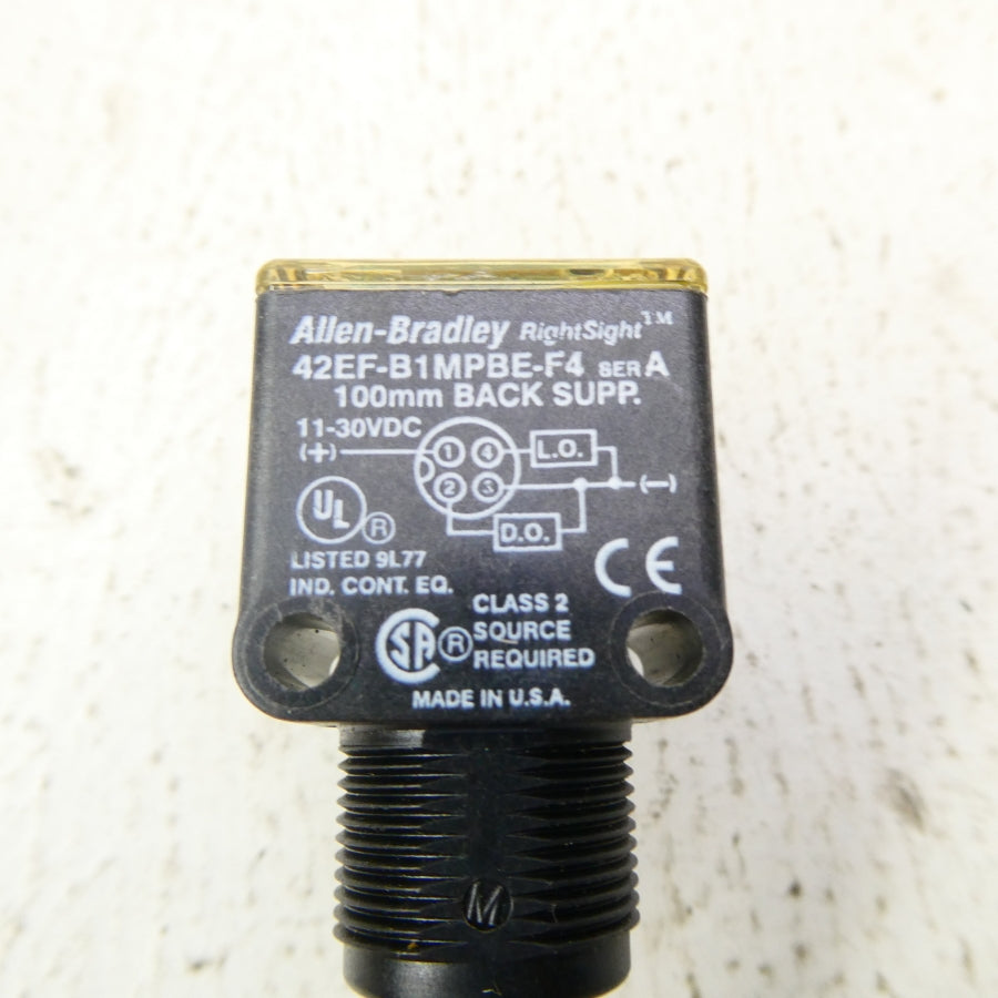 ALLEN BRADLEY 42EF-B1MPBE-F4 SER. A 11-30VDC NSNP