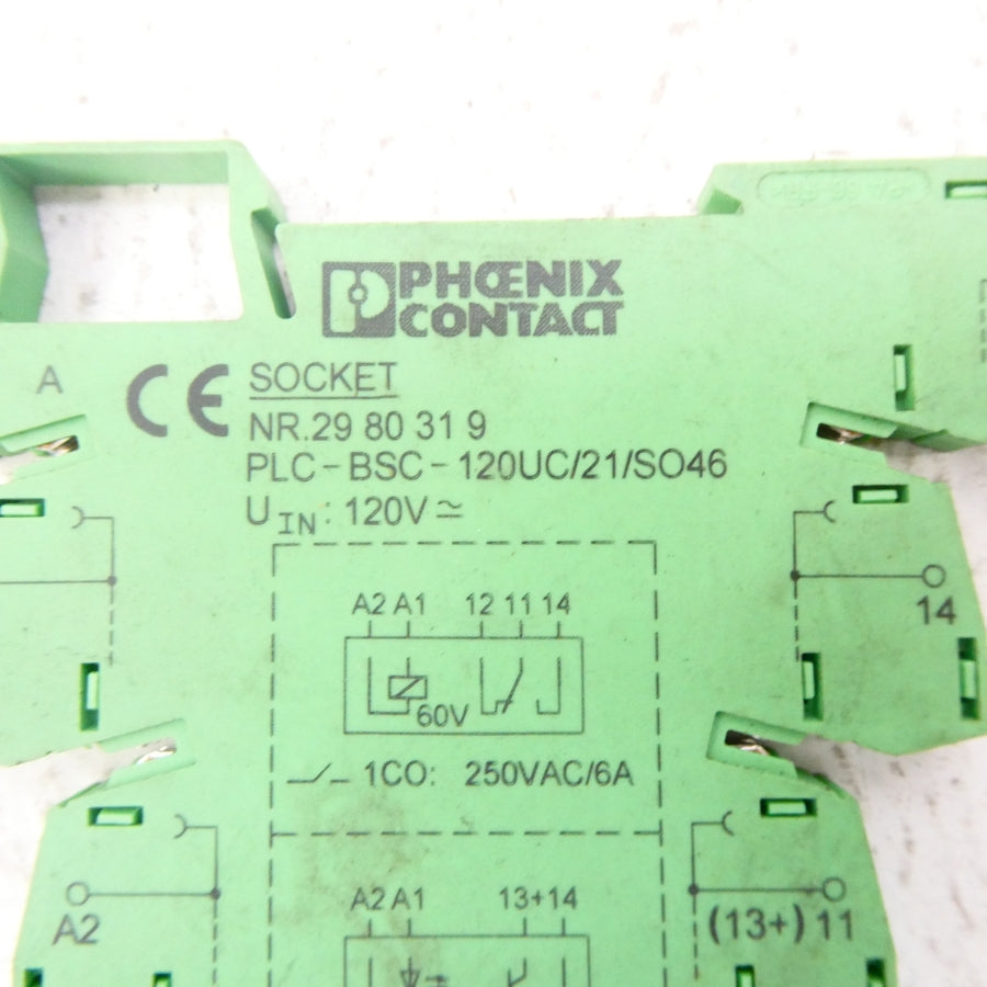 PHOENIX CONTACT PLC-BSC-120UC/21/SO46 2980319 120V NSNP