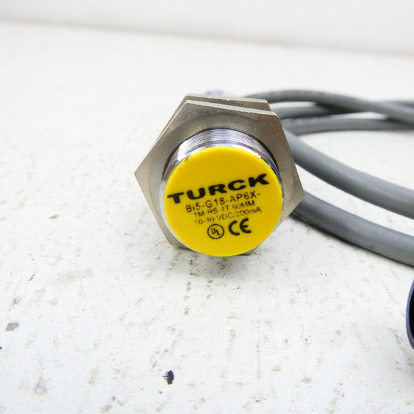 TURCK BI5-G18-AP6X-1M-RS4T60MM 10-30VDC NSNP