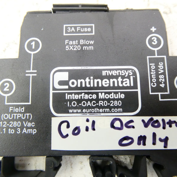 INVENSYS I.O.-OAC-R0-280 4-28VDC NSNP