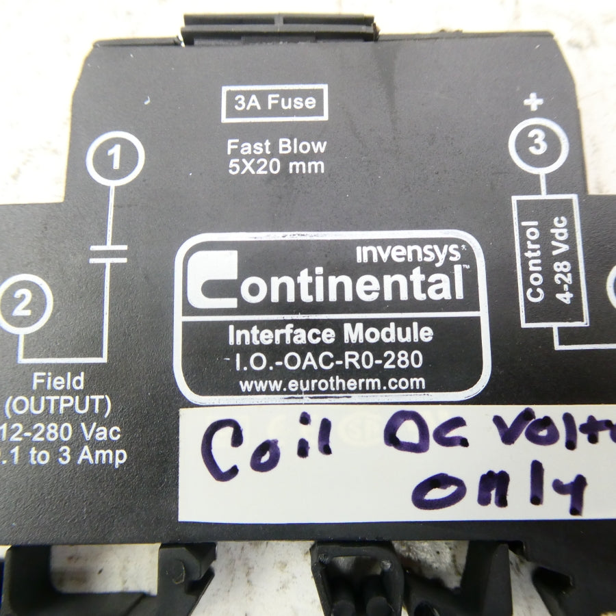 INVENSYS I.O.-OAC-R0-280 4-28VDC NSNP