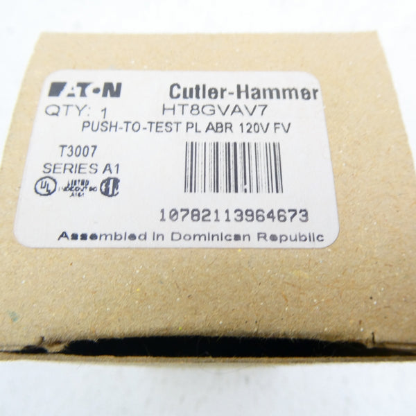 CUTLER HAMMER HT8GVAV7 SER. A1 120V NSMP
