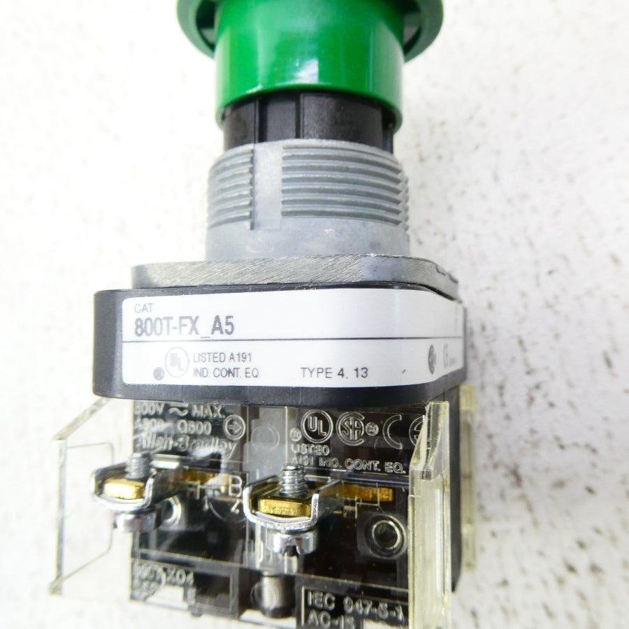 ALLEN BRADLEY 800T-FX1A5 SER. T (WH) NSMP