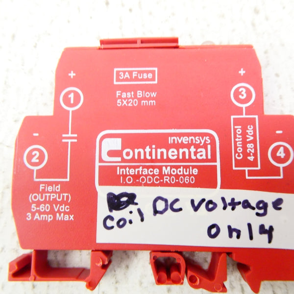 CONTINENTAL I.O-ODC-R0-060 4-28VDC NSNP