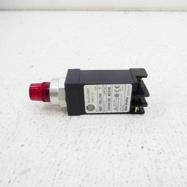 ALLEN BRADLEY 800T-QSL24R SER. T 24VAC/DC (GY/BL) NSMP