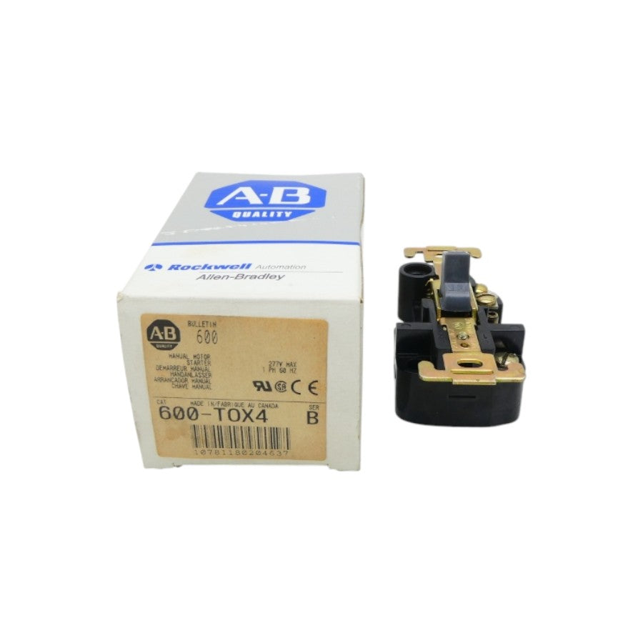 ALLEN BRADLEY 600-TOX4 SER. B 277V (AS PICTURED) (GY/BL) NSMP