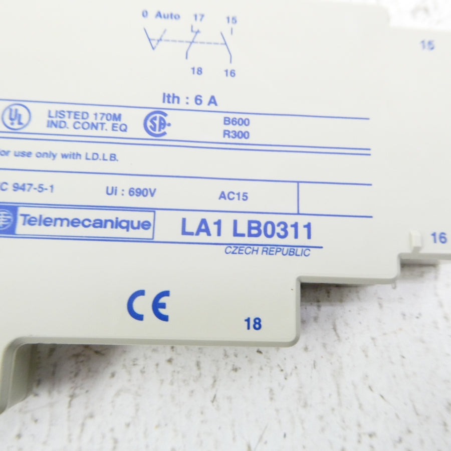 TELEMECANIQUE LA1LB0311 690V 6A NSMP