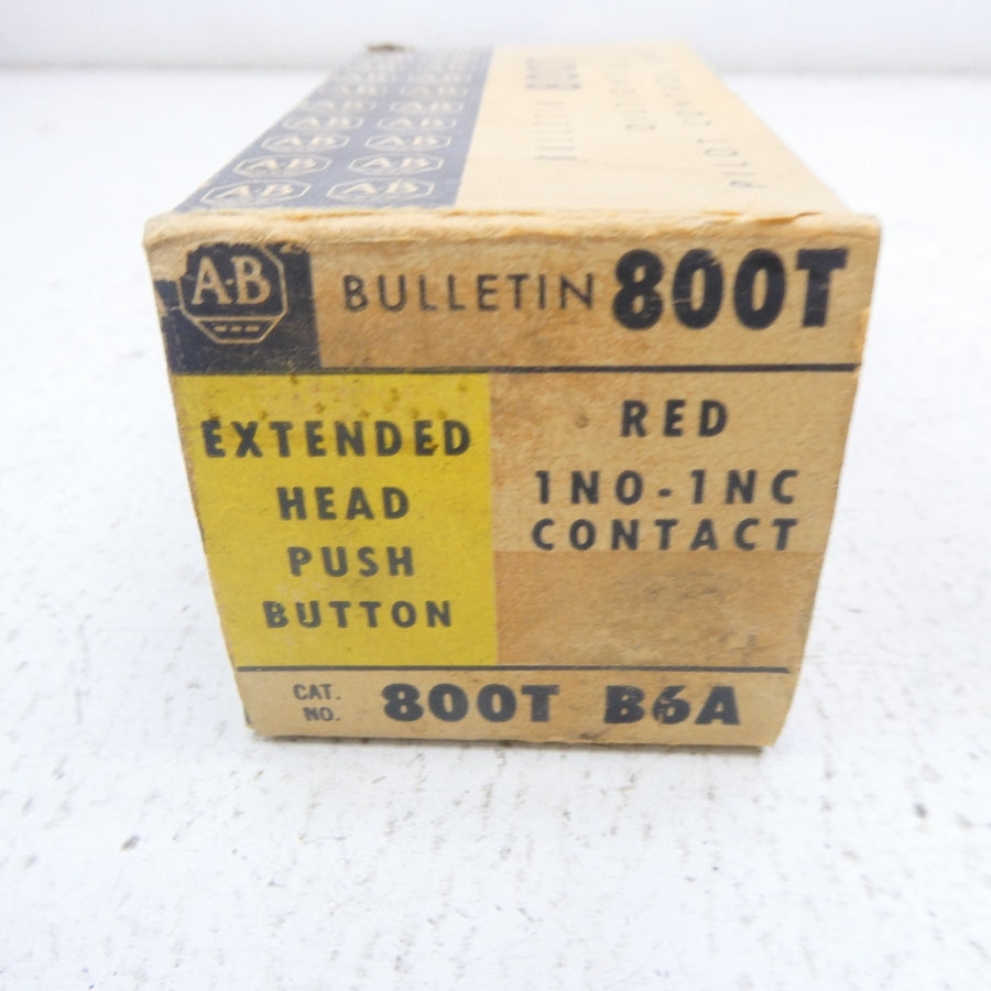 ALLEN BRADLEY 800T-B6A (BK/YL) NSMP