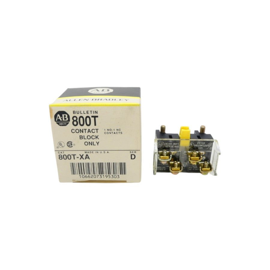 INDUSTRIAL SPARE PART 800T-XA SER. D (BK/YL) NSMP