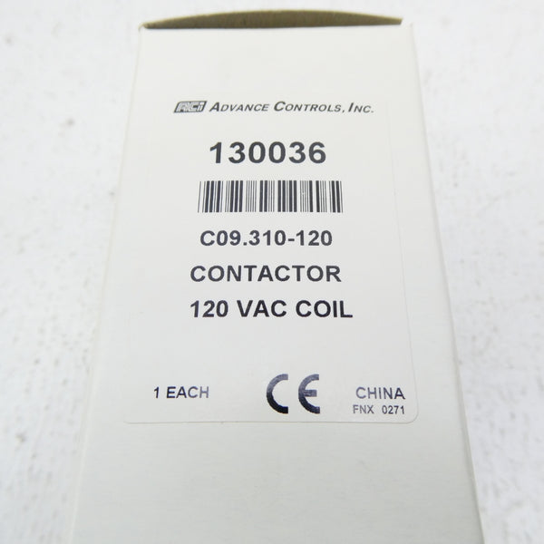 ADVANCE CONTROLS 130036 120VAC NSMP