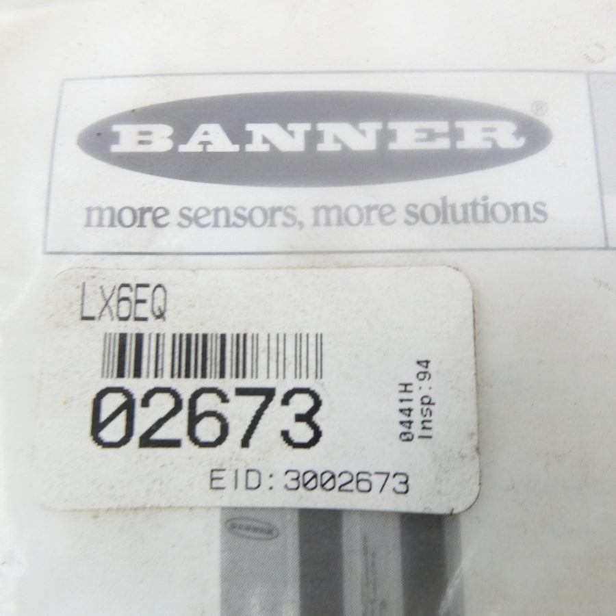 BANNER ENGINEERING LX6EQ 02673 NSMP