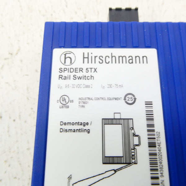 HIRSCHMANN SPIDER.5TX 9.6-32VDC NSMP