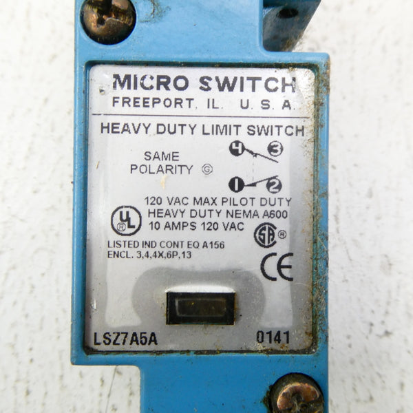 MICRO SWITCH LSZ7A5A 120VAC 10A (AS PICTURED) NSNP