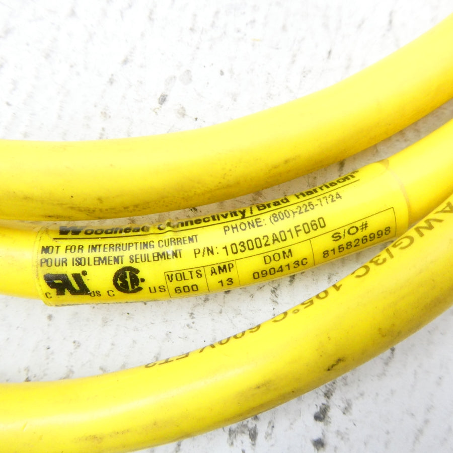 DANIEL WOODHEAD 103002A01F060 600V 13A NSNP