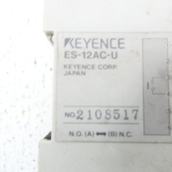 KEYENCE ES-12AC-U 110/120VAC NSNP