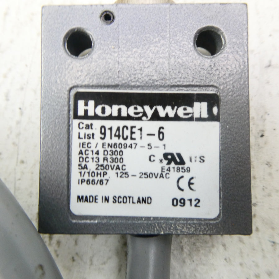 HONEYWELL 914CE1-6 250VAC 5A NSNP