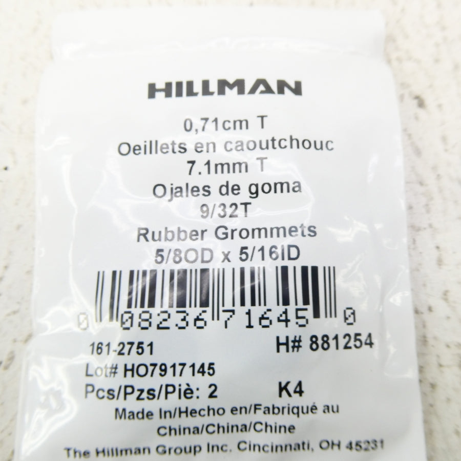 HILLMAN 161-2751 881254 (PKG OF 2) NSMP