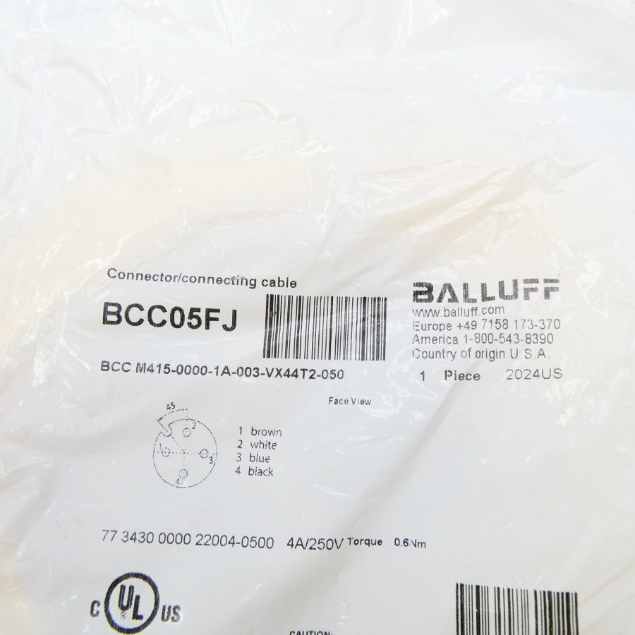 BALLUFF BCCM415-0000-1A-003-VX44T2-050 BCC05FJ NSMP
