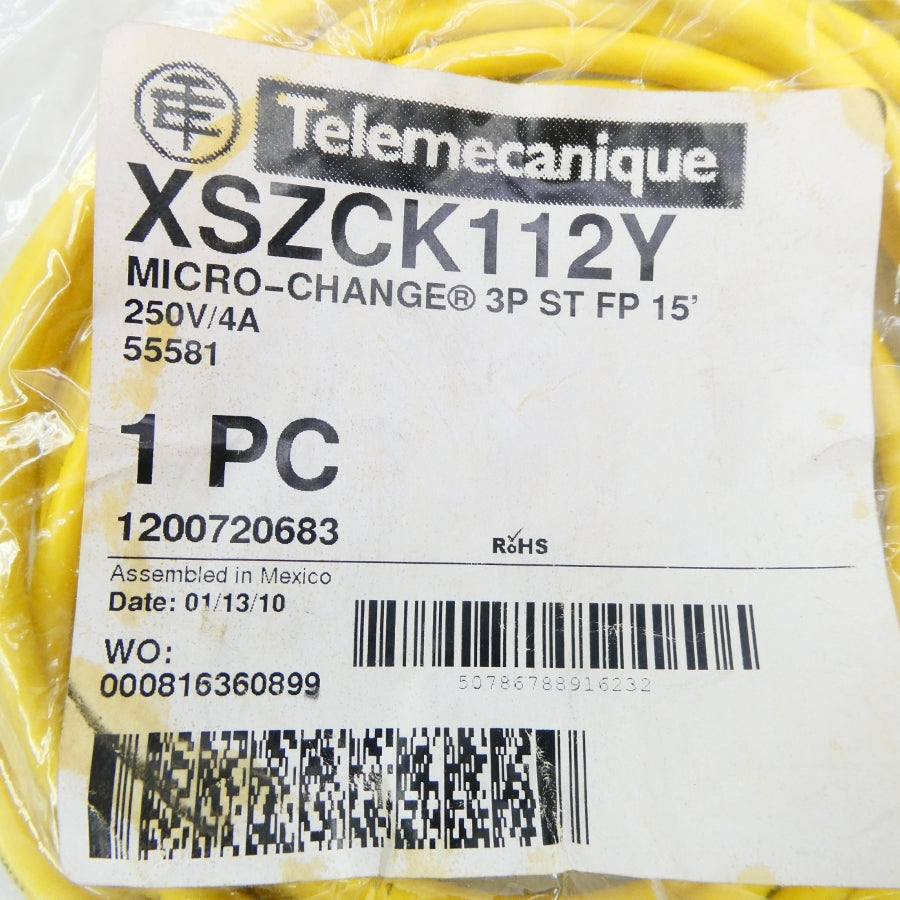 TELEMECANIQUE XSZCK112Y 250V 4A NSMP