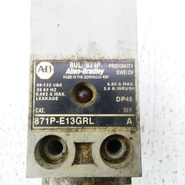 ALLEN BRADLEY 871P-E13GRL SER. A 40-132VAC UNMP