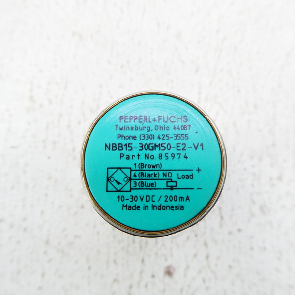 PEPPERL+FUCHS NBB15-30GM50-E2-V1 85974 10-30VDC NSNP