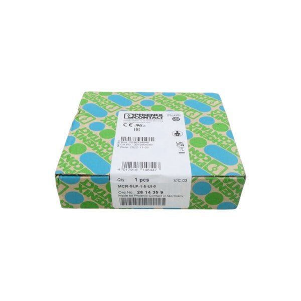 PHOENIX CONTACT MCR-SLP-1-5-UI-0 2814359 NSFS