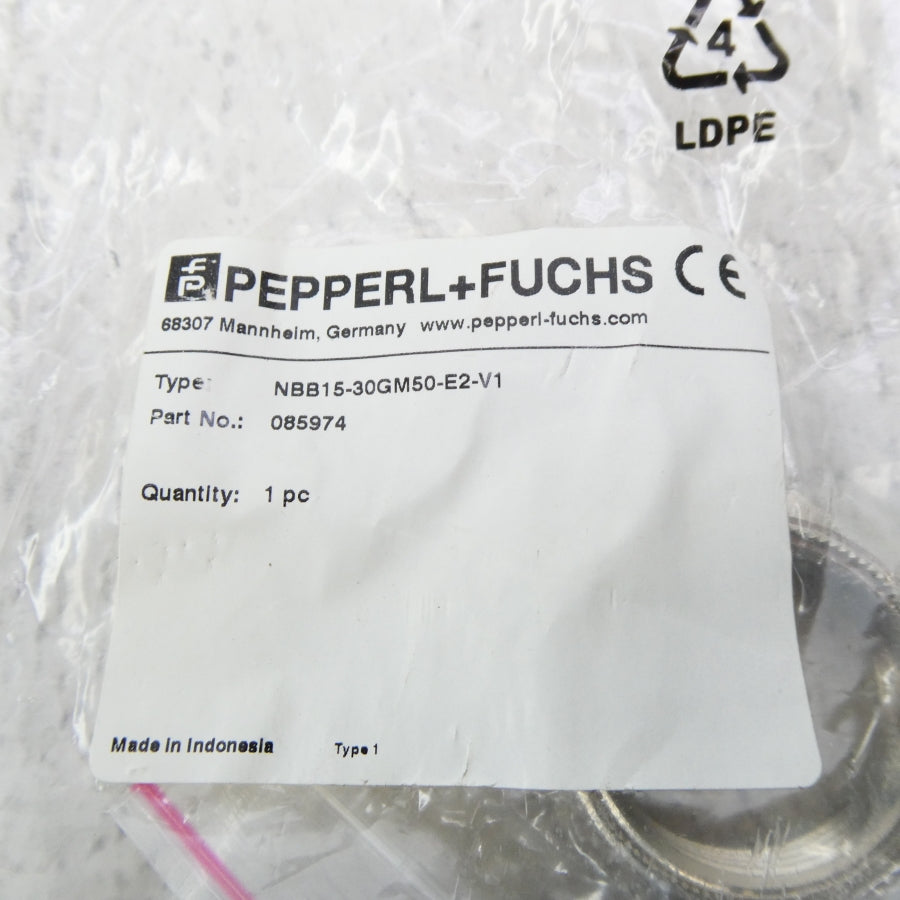 PEPPERL+FUCHS NBB15-30GM50-E2-V1 085974 NSMP