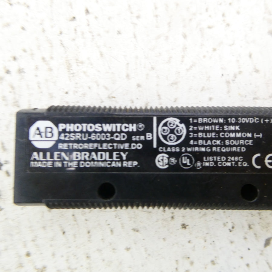 ALLEN BRADLEY 42SRU-6003-QD SER. C 10-30VDC NSNP