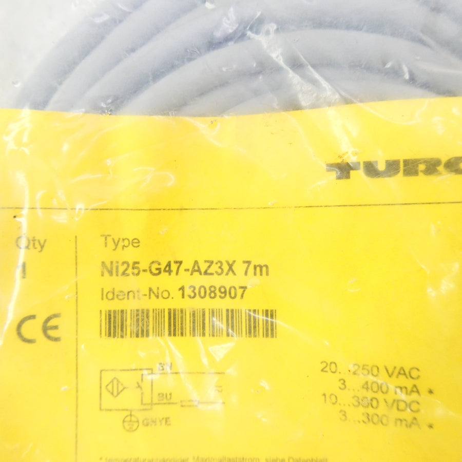 TURCK NI25-G47-AZ3X7M 1308907 20-250VAC NSMP