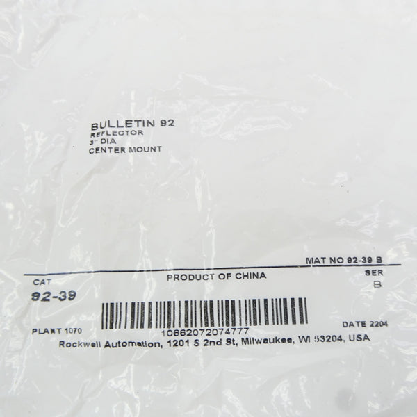 ROCKWELL AUTOMATON 92-39 SER. B NSMP