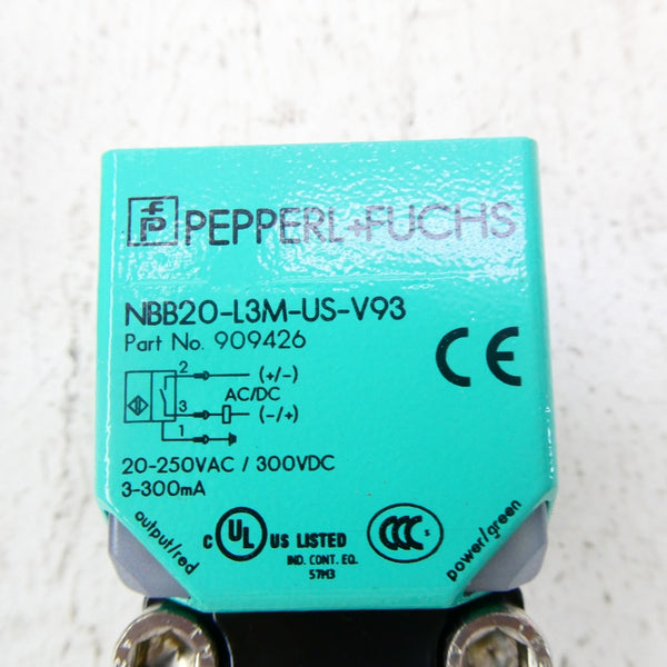 PEPPERL+FUCHS NBB20-L3M-US-V93 909426 300VDC NSMP