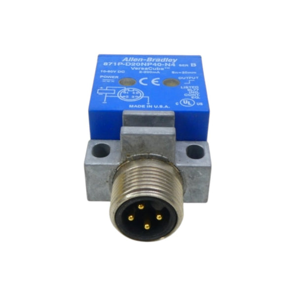 ALLEN BRADLEY 871P-D20NP40-N4 SER. B 10-60VDC NSNP