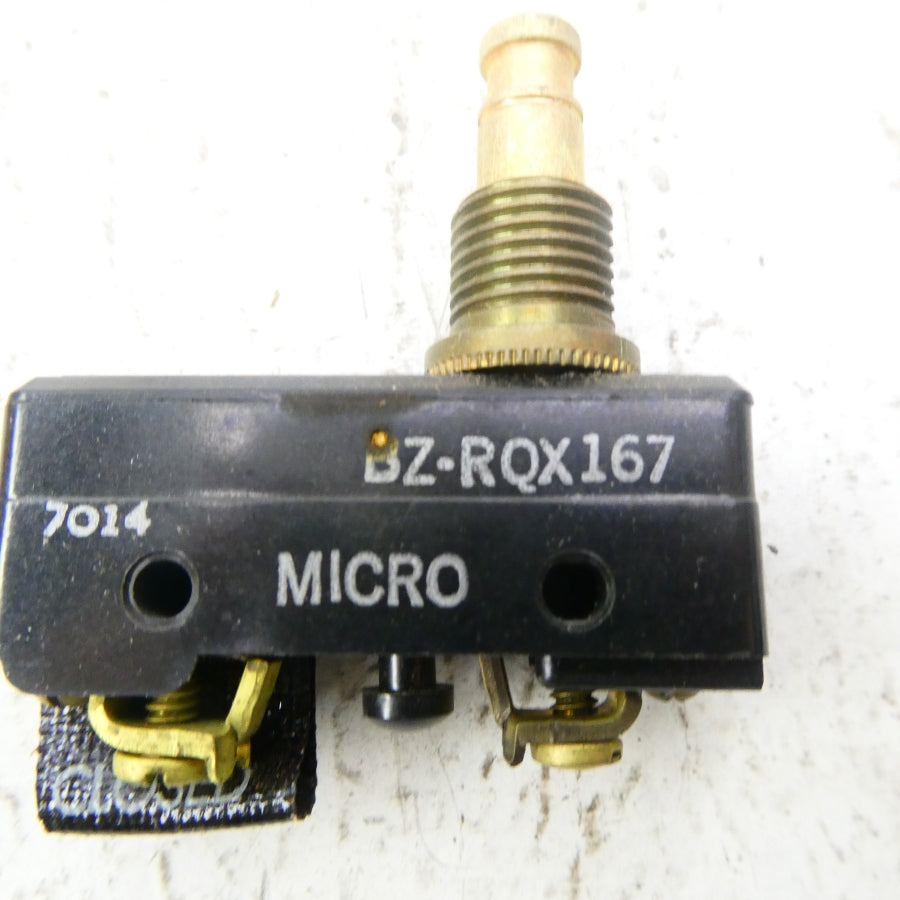 MICRO SWITCH BZ-RQX167 480VAC 15A NSNP