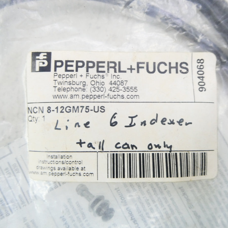 PEPPERL+FUCHS NCN8-12GM75-US 904068 NSMP