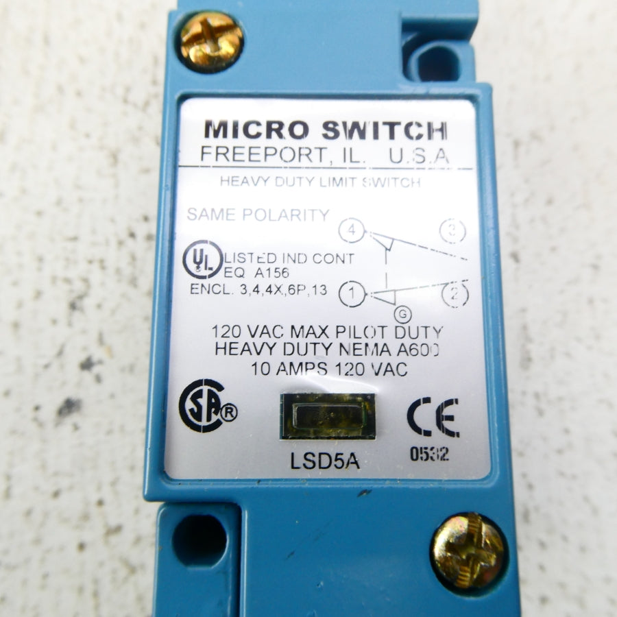 HONEYWELL LSD5A 120VAC 10A NSMP