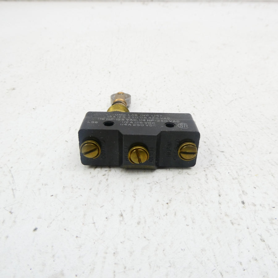 MICRO SWITCH BZ-2RN784 480VAC 15A NSMP