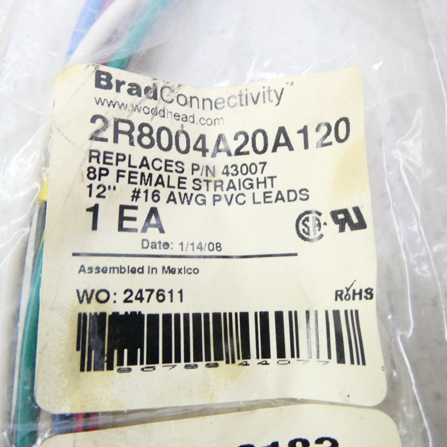 DANIEL WOODHEAD 2R8004A20A120 NSMP