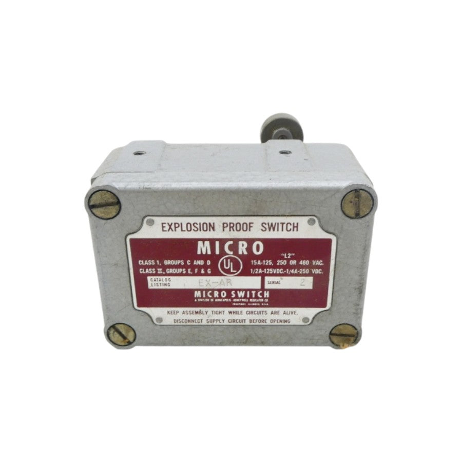 MICRO SWITCH EX-AR 460VAC 15A (GREY) NSNP