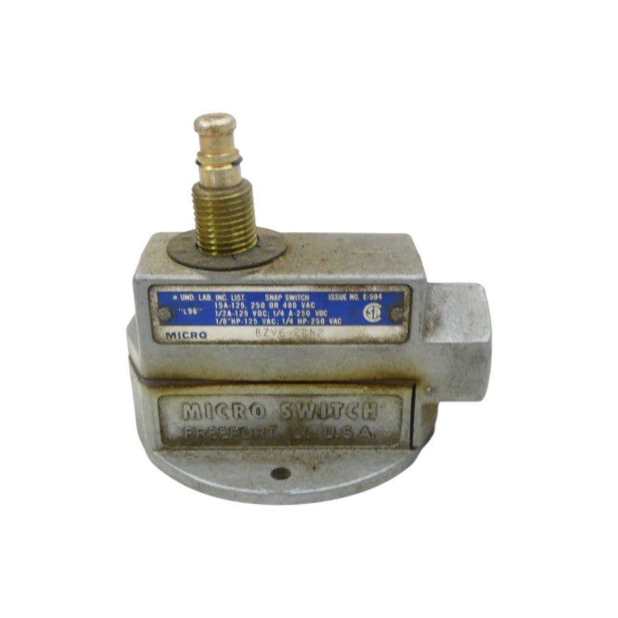 MICRO SWITCH BZV6-2RN2 480VAC 15A (GREY) NSNP