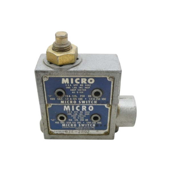 MICRO SWITCH BZE-2RQ2 460VAC (GREY) NSNP