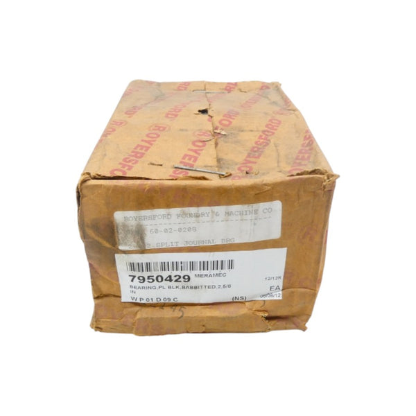 ROYERSFORD FOUNDRY & MACHINE 60-02-0208 2-1/2" NSMP